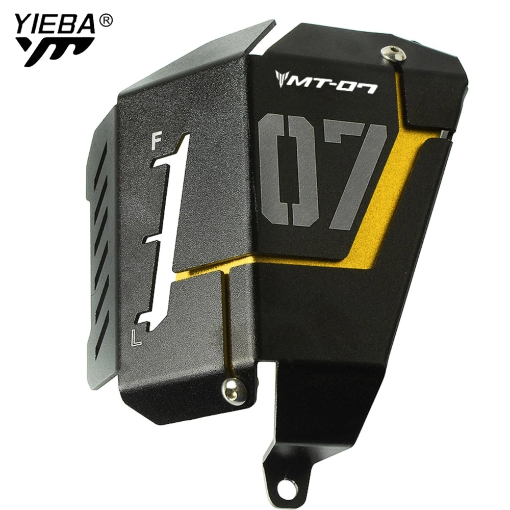 

MT-07 2014-2021 Water Coolant Recovery Tank Shield Guard Aluminum CNC Fit For YAMAHA MT07 FZ-07 FZ07 2020 Motorcycle Accessories