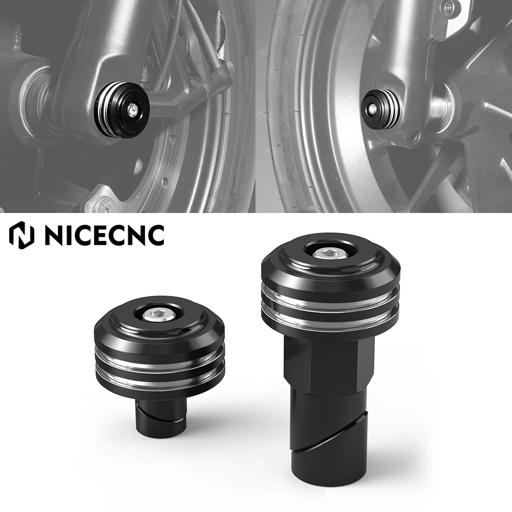 

For Harley Sportster S RH1250S 2021-2024 Front Axle Nut Covers For Harley Pan America 1250 Special RA1250S Nightster RH975 22-24