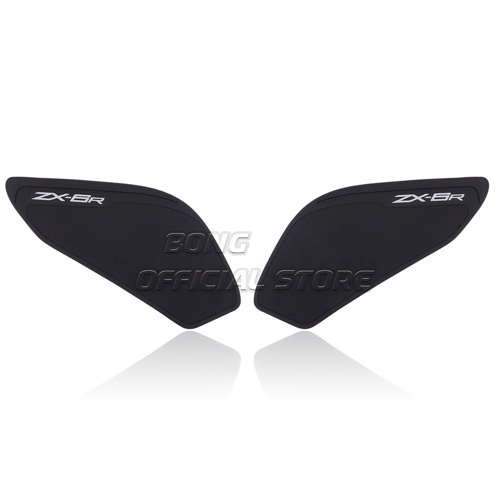 ZX-6R 2024 Tank Pad Motorcycle accessories Fuel Tank Pad For KAWASAKI NINJA ZX-6R ZX6R Anti-slip side stickers for the tank