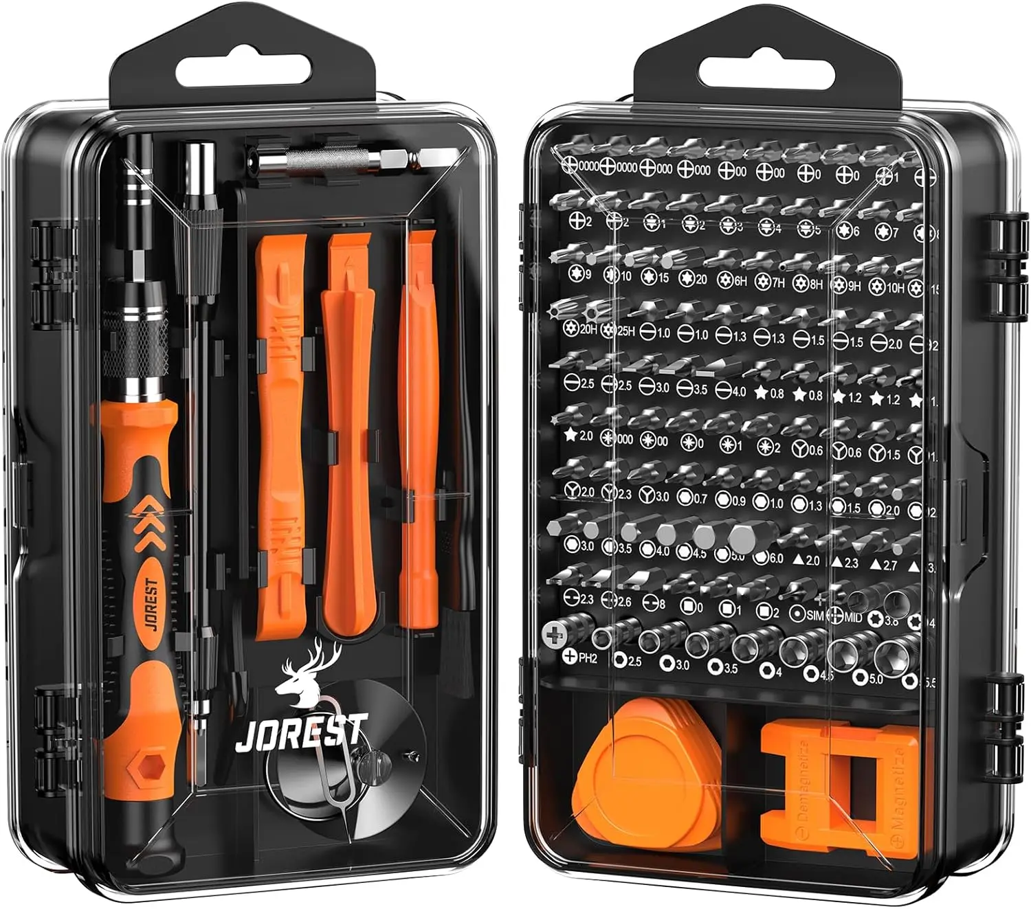 

117-in-1 Precision Screwdriver Set with Torx Bits, Repair Kit for Electronics, Laptops, Phones, and Gaming Consoles