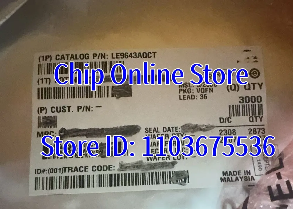 5~100pcs  LE9643AQCT  LE9643  VQFN36  New Original