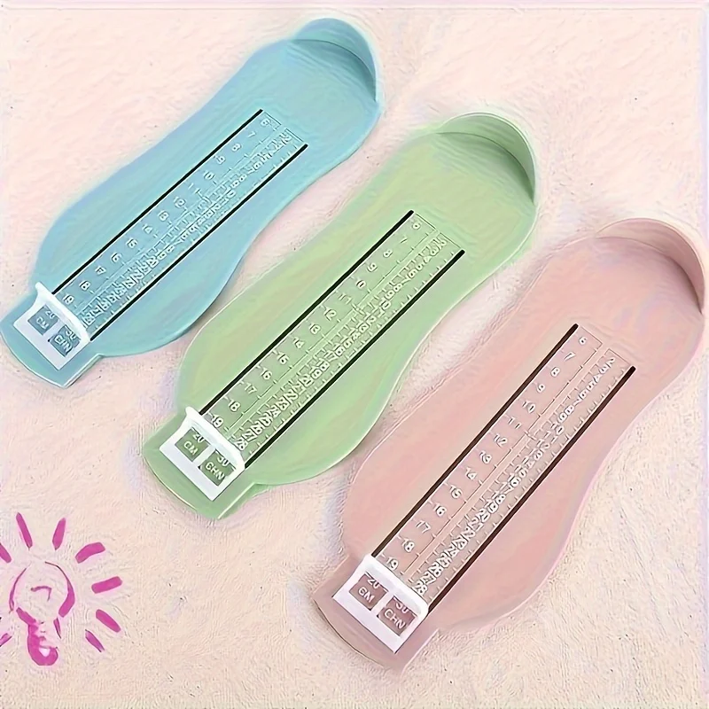 Baby Foot Ruler Kids Foot Length Measuring Device Child Shoes Calculator For Children Infant Shoes Fittings Gauge Tools