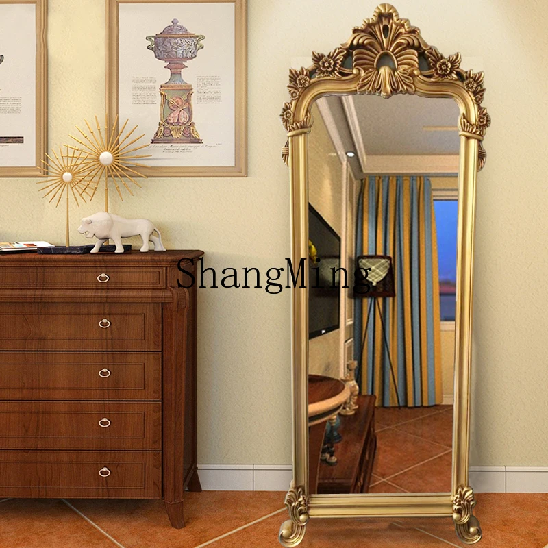 

CL full body wall hanging dressing fitting mirror haircut beauty hanging mirror porch clothing store