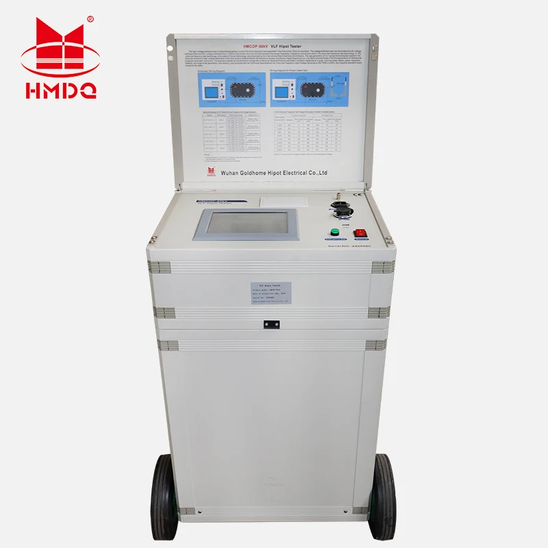 HMDQ Electric VLF Cable AC High Potential Tester 50kv vlf ac hipot tester vlf hipot testing instrument