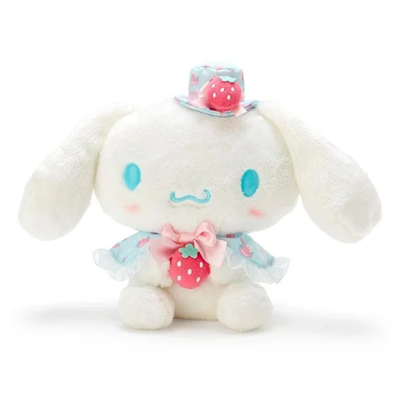 Sanrio 20cm Strawberry My Meldoy Cinnamoroll Plush Big Toys Stuffed Animal Soft Doll Kids Cartoon Anime Birthday Gift