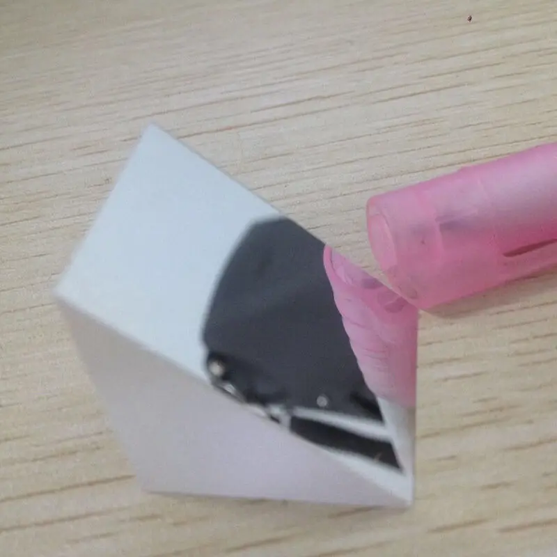 Vidrio óptico K9, pendiente de ángulo recto que refleja Prisma óptico, experimento, prisma Triangular, 10x20mm/20x20mm/30x30mm, 2 uds.