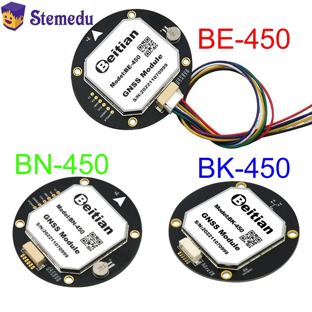 

Beitian BE-450 BK-450 BN-450 GPS Module w Compass UBX M10 with Antenna Ultra-low Power GNSS Receiver GPS+BDS+Galileo +SBAS+QZSS