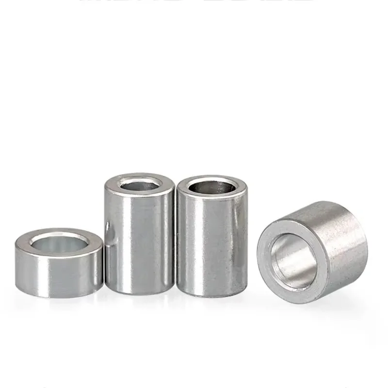1~5pcs M2 M3 M3.5 M4 M5 M6 M7 M8 Aluminum Alloy Flat Washer Gasket CNC Sleeve Non-threaded Stand-off Spacer For RC Model Part