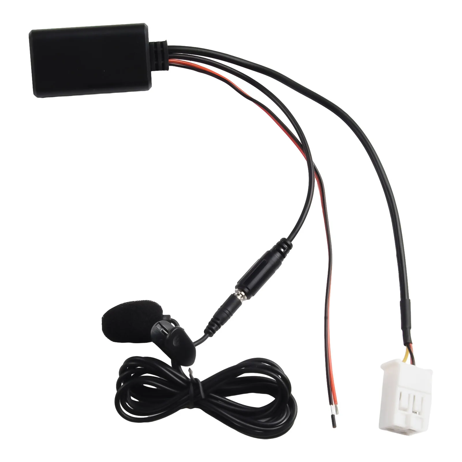 

New Practical Audio Adapter Connector 4pin 5-12V Adapter Audio Cable For MERCEDES C CLASS W203 Harness Connector