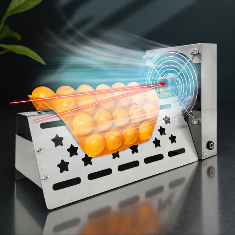 

Egg Waffle Cooling Blower Compact Infrared-Sensing Cooling Fan for Setting and Heat Dissipation Fully Automatic Egg Waffle Blowe