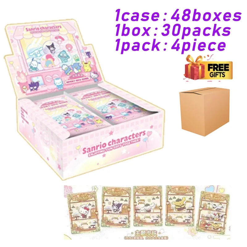 KAYOU Collection Cards Sanrio T2W2 Quying Pack Honey Frosting Paradise Holo Rare Kawaii Cards Family Board Game Gift Fans