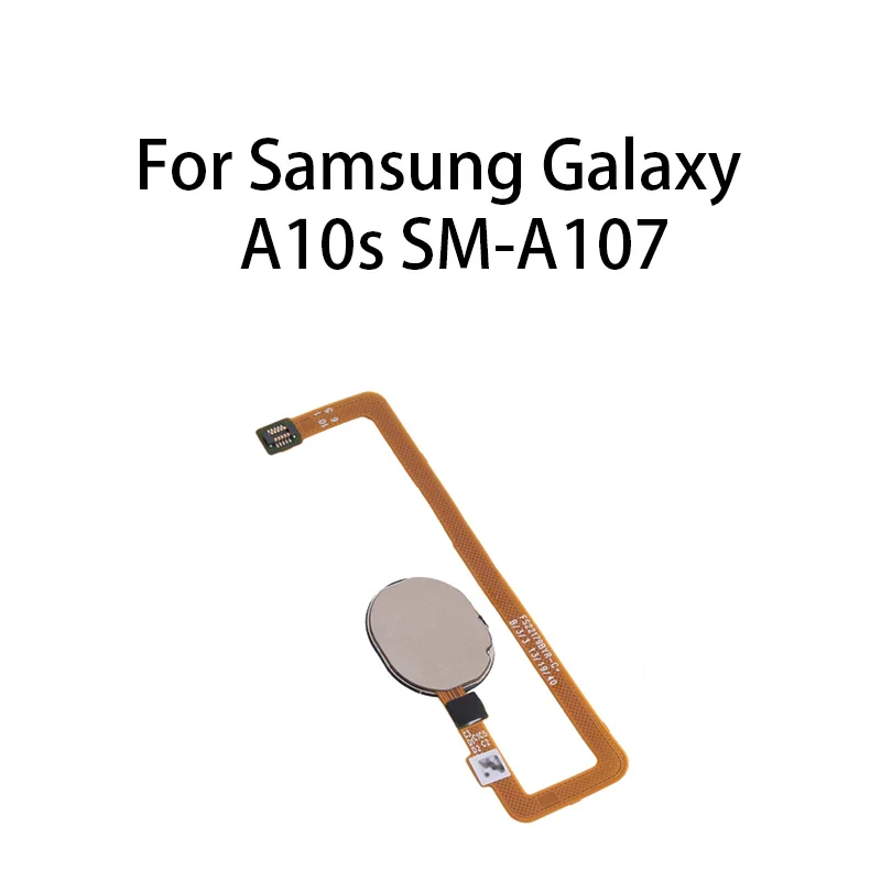 org Home Button Fingerprint Sensor Flex Cable For Samsung Galaxy A10s SM-A107