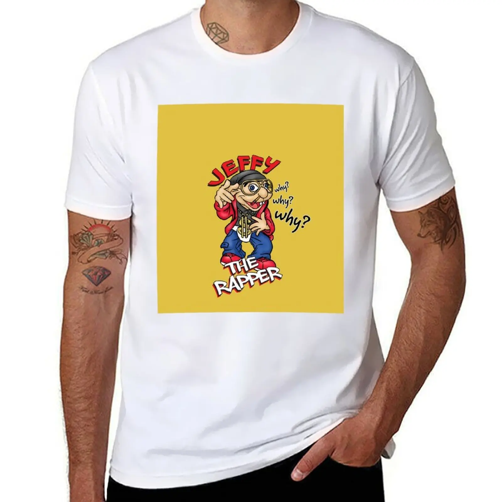 

Jeffy the Rapper Funny SML Character Sleeveless Top T-Shirt man t shirts high quality luxury brand cotton t shirt man T-Shirt