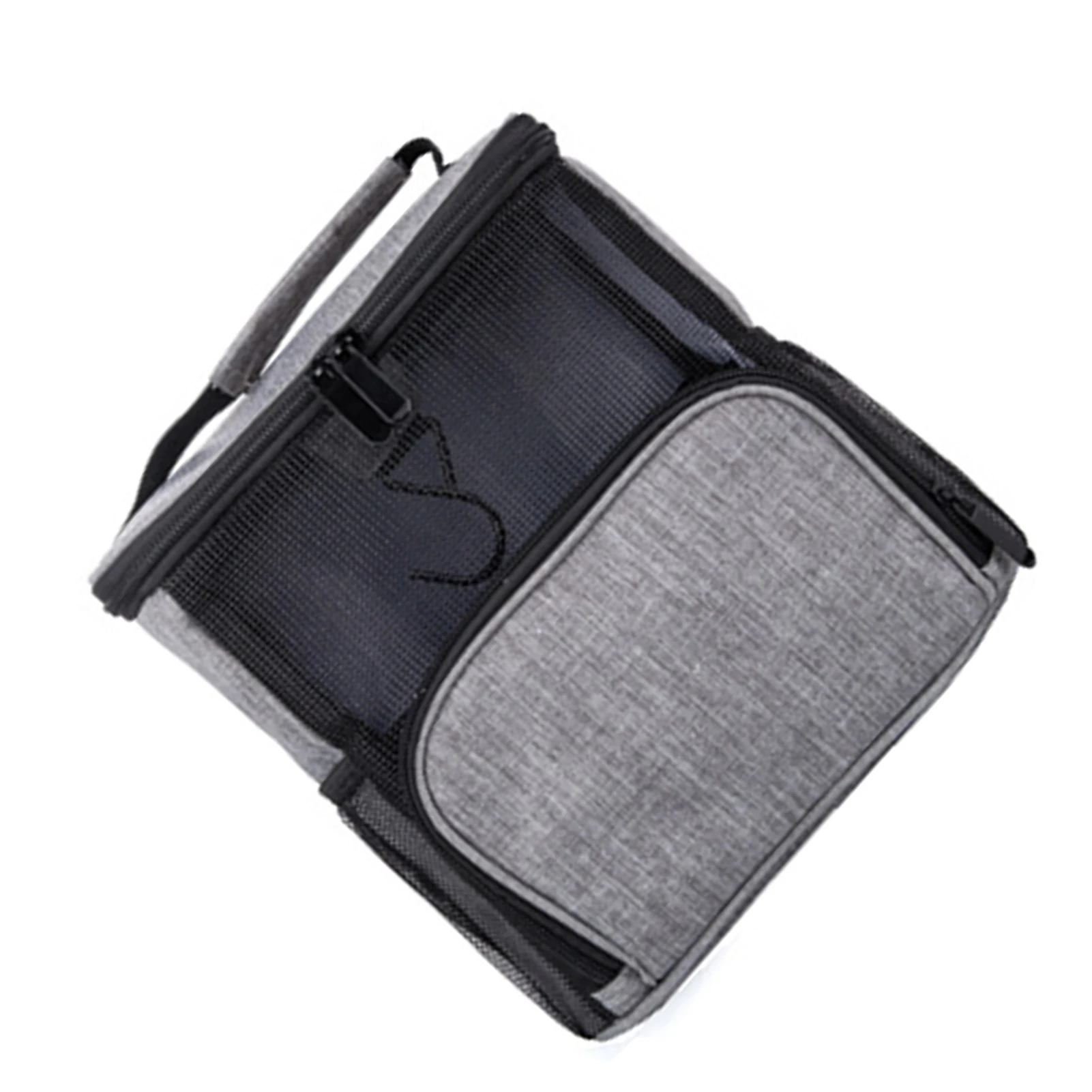 

Handheld Travel Cosmetic Storage Bag Visible Mesh Window Easy to Find Items Makeup Bag Gift for Parent Friend and Family