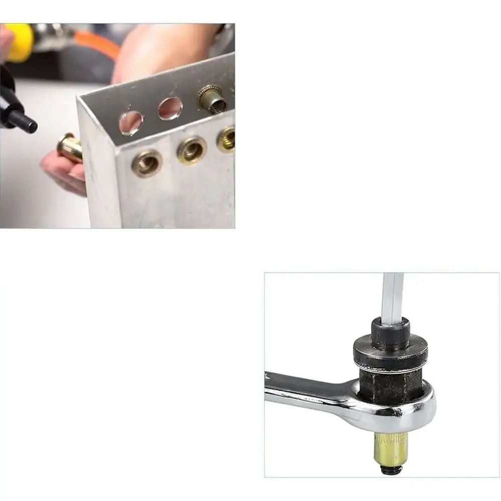 Manual Riveting Applicator For M3 M12 Rivet Nuts Carbon Steel Tool Household Industrial Hardware Fastener Assembly Device