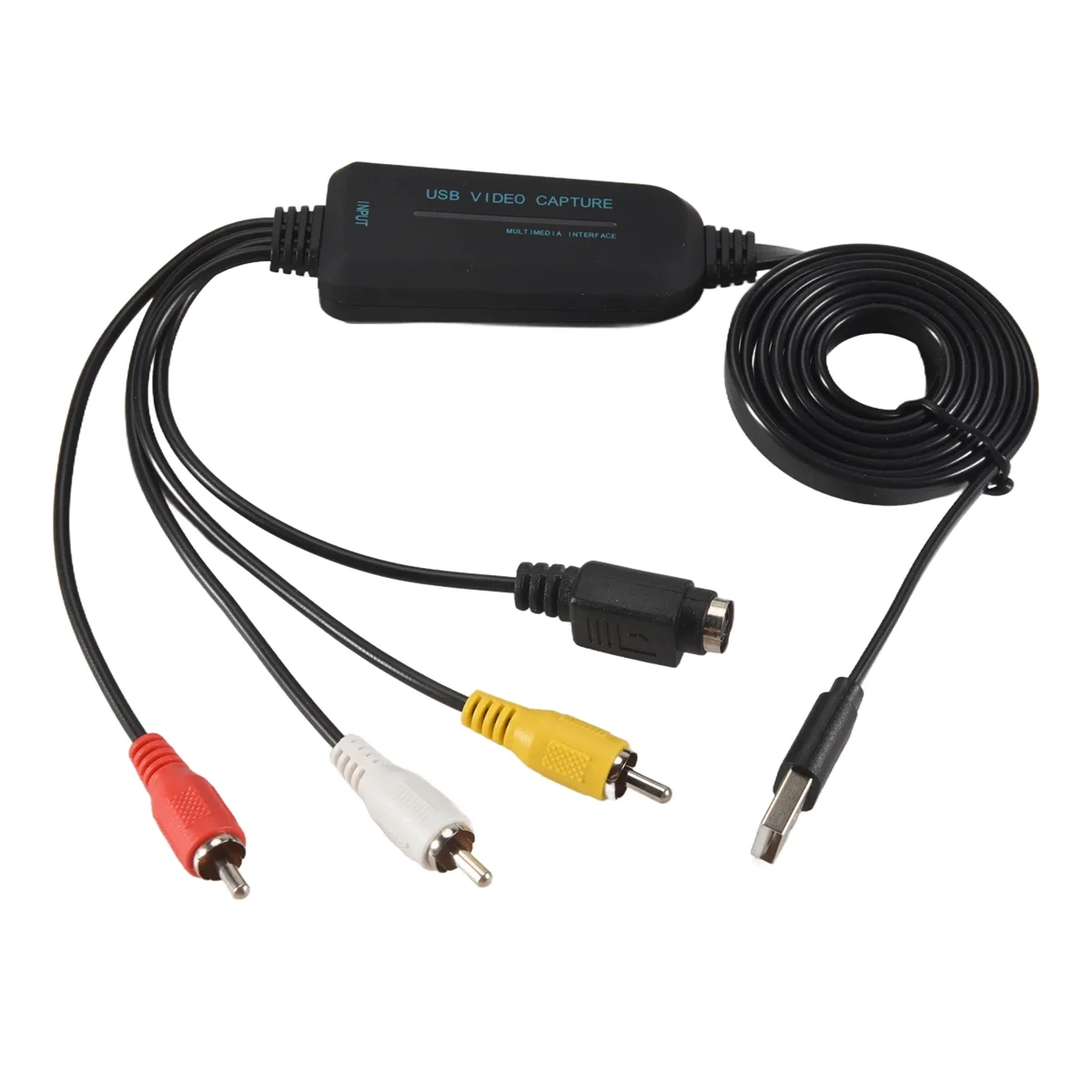 

Карта видеозахвата Supernew USB 2.0, одноканальная карта захвата USB, устройство захвата AV, цифровой преобразователь без привода