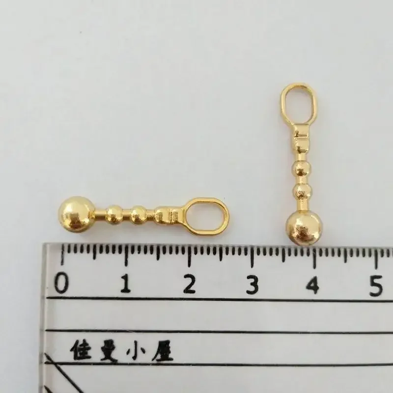 10PCS 3# 25mm Metal Zipper Puller Bag Bronze Pull Pendant DIY Wallet Jacket Repair Zip Pendant Hardware Zipper Sliders