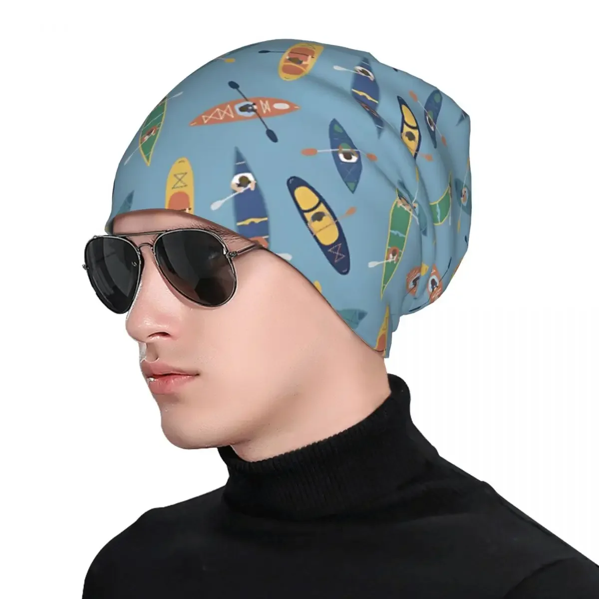 Bonnet Hats Kayaking Men Women's Thin Hat Paddlers Autumn Spring Warm Cap Hip Hop Skullies Beanies Caps image 4