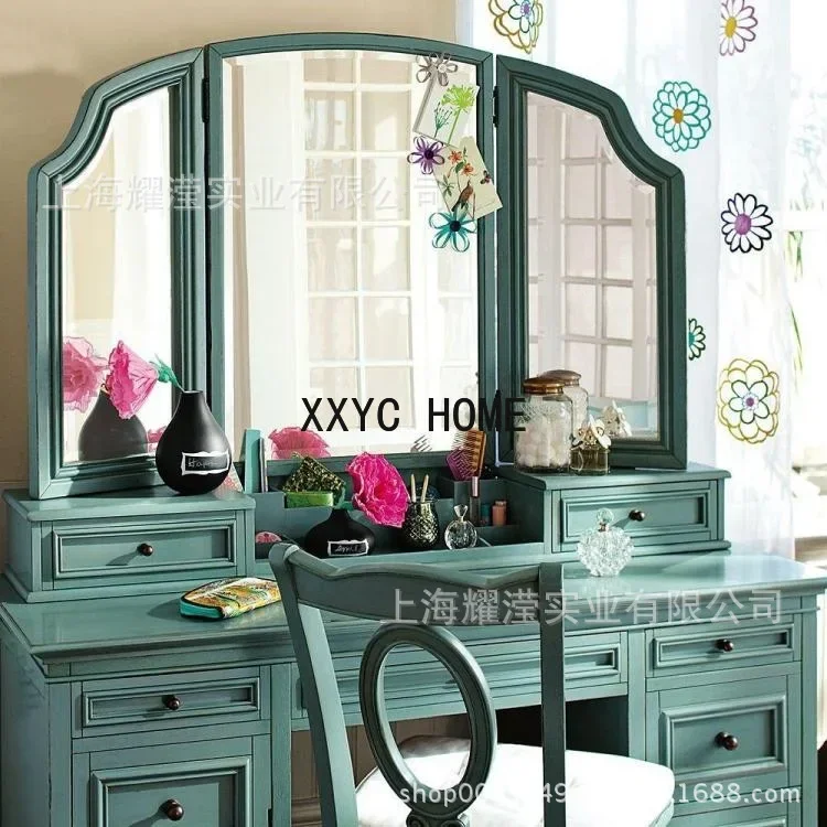 Commode américaine en bois massif