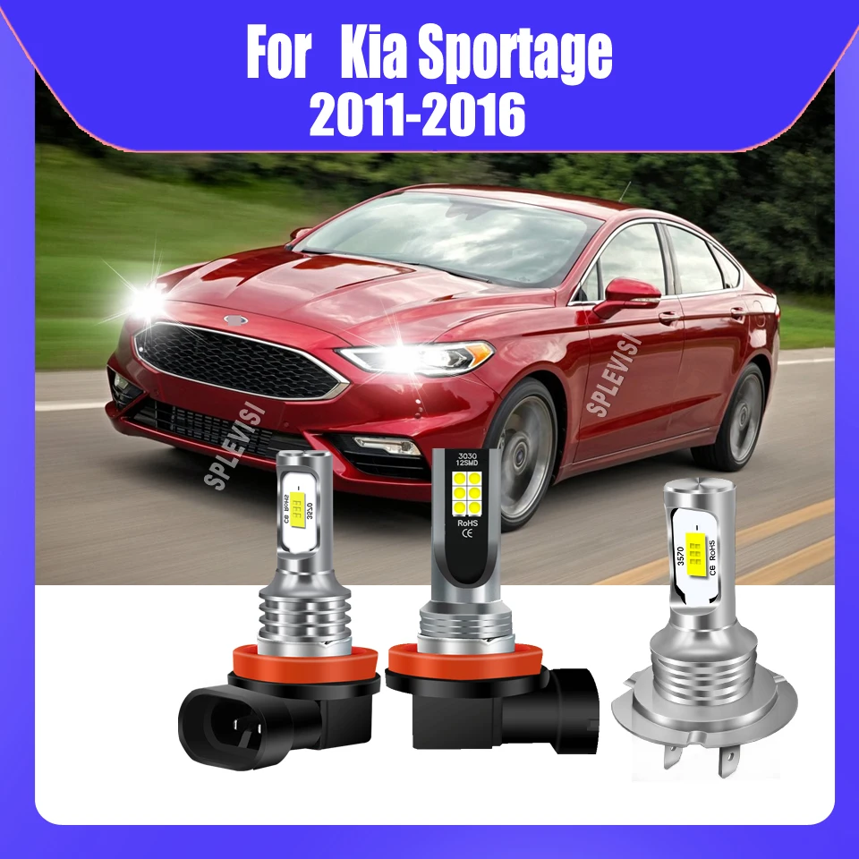 

Car LED Headlight H7 H11 High Low Beam H11 Foglamp Bulbs For Ford Fusion 2006 2007 2008 2009 2010 2011 2012 2013 2014 2015 2016