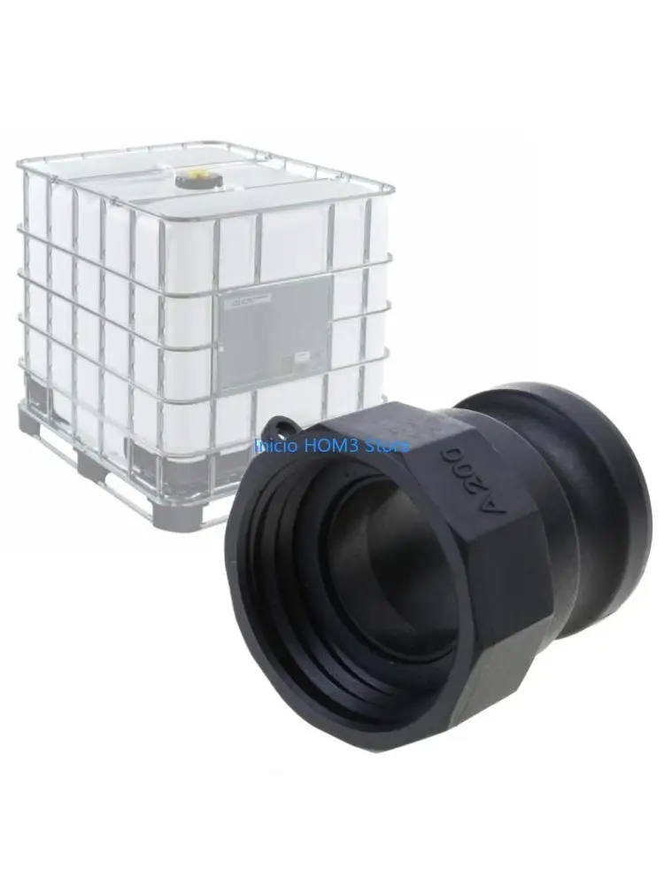 

A5yd Garden Hose Connector 2 "Крупная нить x 2" замок кулачка IBC-танк адаптер долговечен