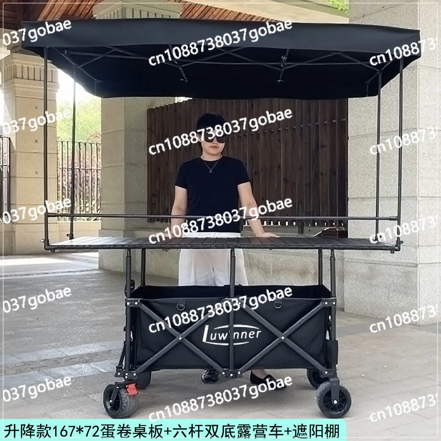

Double Bottom Stall Camper Truck Lengthened 167 Table Lift Folding Movement