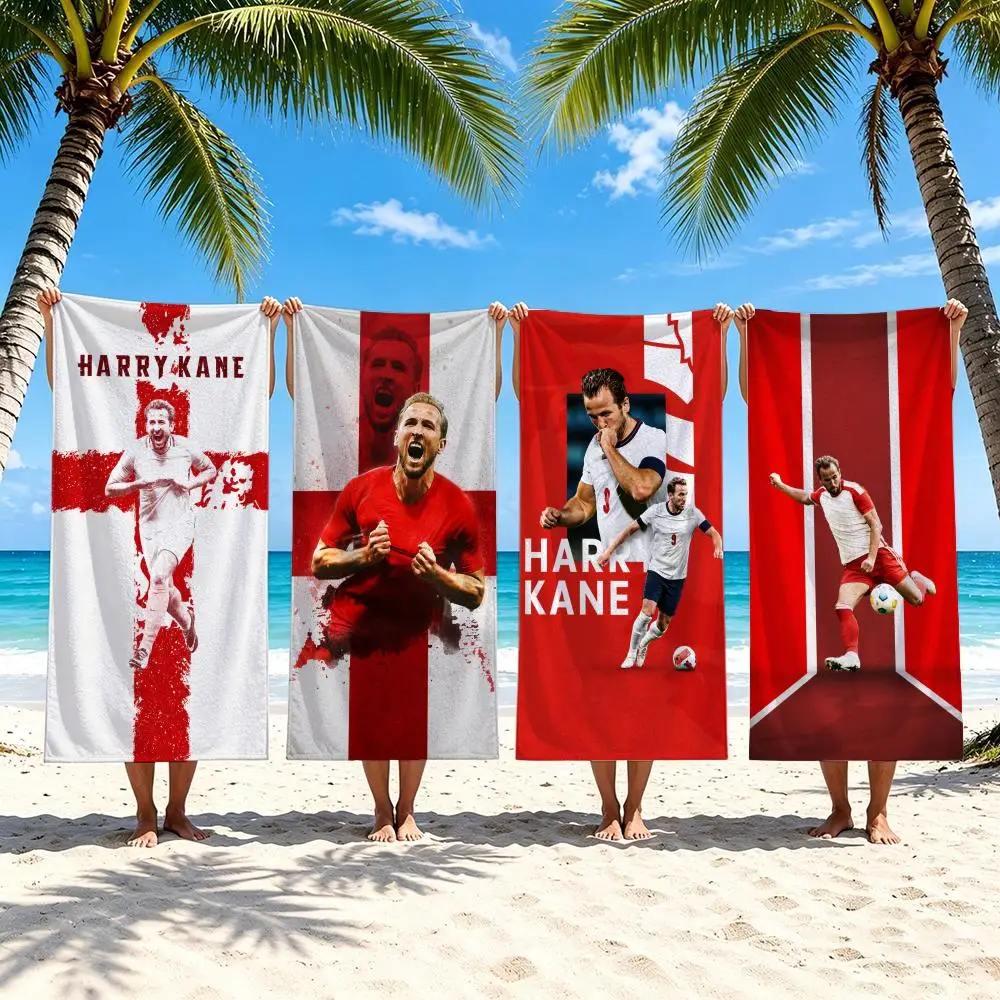 Athlete H-Harry Kane Towel Towel Beach Towel Oversized Quick Dry Towel Absorbent Soft Swim BeachTowels for Men Women