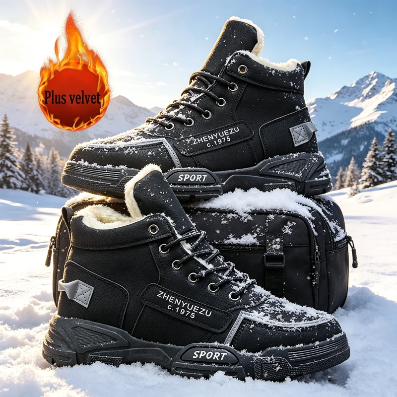 Heren sneeuwlaarzen, met fleec - Waterproof Winter Boot recensie en prijs