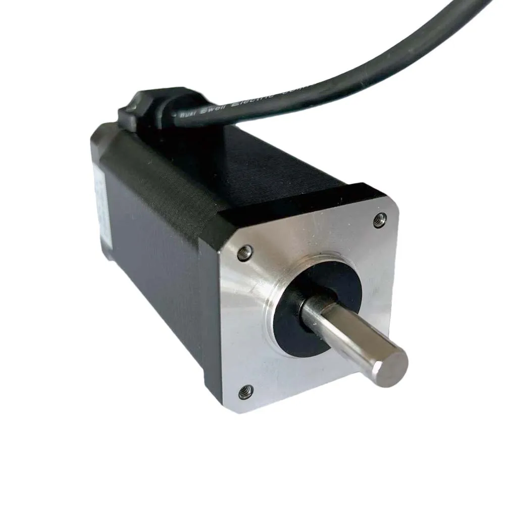 Motor paso a paso Nema17 80mm 2.8A 0.92N.M 8mm eje alto par 4 cables 1,8 °   Motor paso a paso Nema 17 de fresadora CNC híbrida 17HS