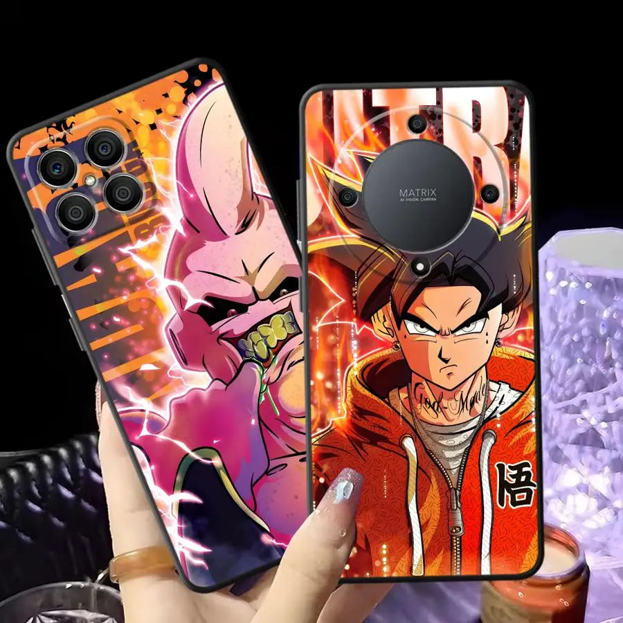 Funda para Huawei P20 Lite 2018 P Smart 2019 P20 P40 Lite P30 P20 Pro Funda para teléfono Dragons B-Ball Fashion Goku