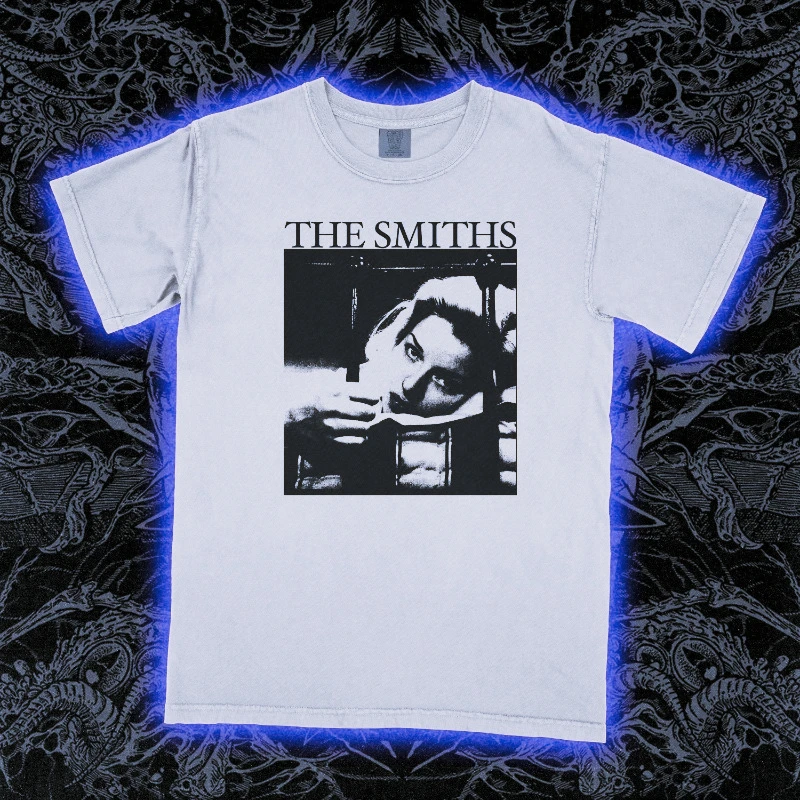 The Smiths Singles T-Shirt Vintage Indie Rock Band Graphic Tee Morrissey Men Fashion Casual Sports Short-sleeved Women