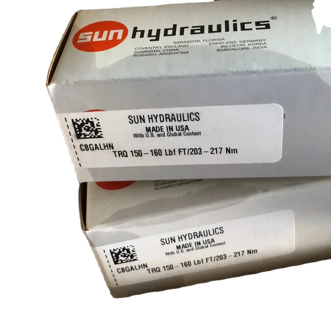 CBGA-LHN CBGA LHN CBGALHN SUN HYDRAULICS Origin 3:1 pilot Ratio, Standard Capacity Counterbalance Valve SCREW CARTRIDGE INSERT