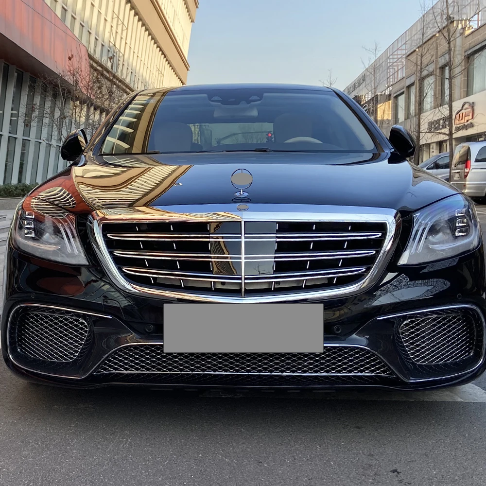 Car modified parts For Benz W221 S-class upgrade W222 S65  bumper Hood Headlights Taillights  Bodykit Accessories