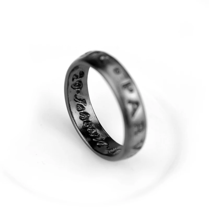 The Last of Us Nathan Drake's Delicate Ring Uncharted 4 Easter Game Punk Gothic Jewelry Party Initial Ring Women Gift