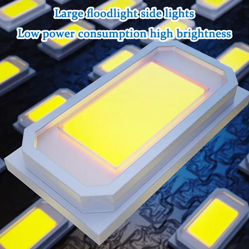 Multi-Functional Solar Flashlight - USB Rechargeable, High-Lumen LED Spotlight with Red and Blue Light Modes for Adventures