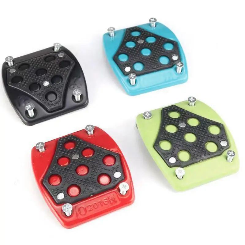 Universary Motorcycle Antislip Brake Pedal Cover Nonslip Motorcycle Footrest Foot Peg Multicolor Aluminum Alloy Brake Pedal