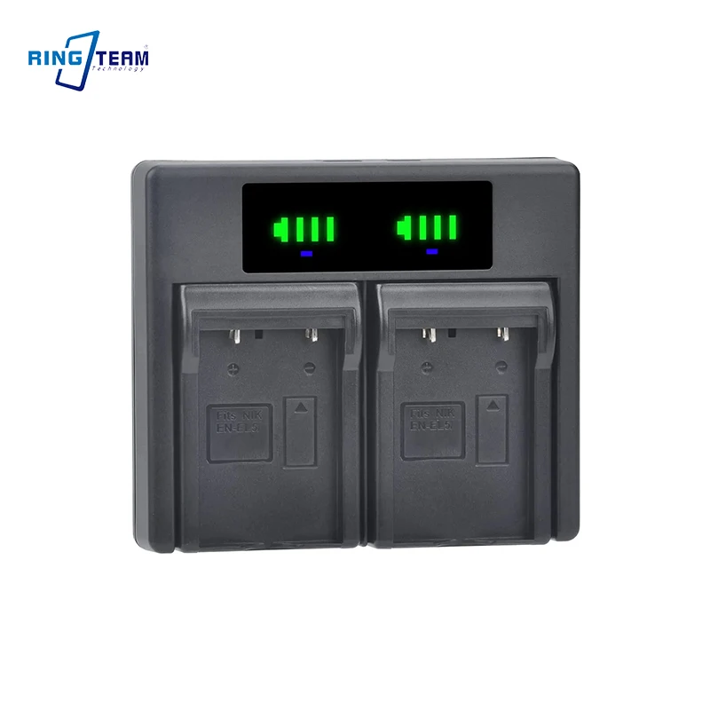 

EN-EL5 ENEL5 Battery USB Dual Charger for NIKON Coolpix P530 P520 P510 P100 P500 P5100 P5000 P6000 P3 P4 P90 P80 P100