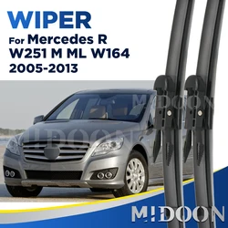 MIDOON Wiper LHD & RHD Front Wiper Blades For Mercedes Benz GL Class W164 2005 - 2016 Windshield Windscreen Front Window 28