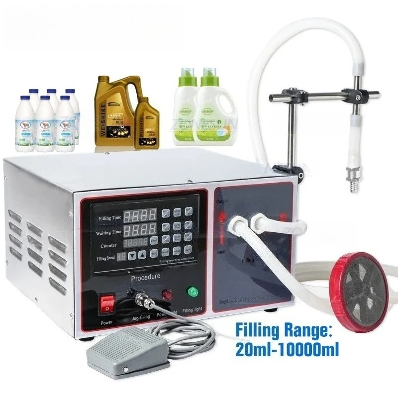 

GZ-GFK17A Semi Automatic Filling Machine Laundry Cooking Oil Water Juice Milk Liquid Bottle Filling Machine
