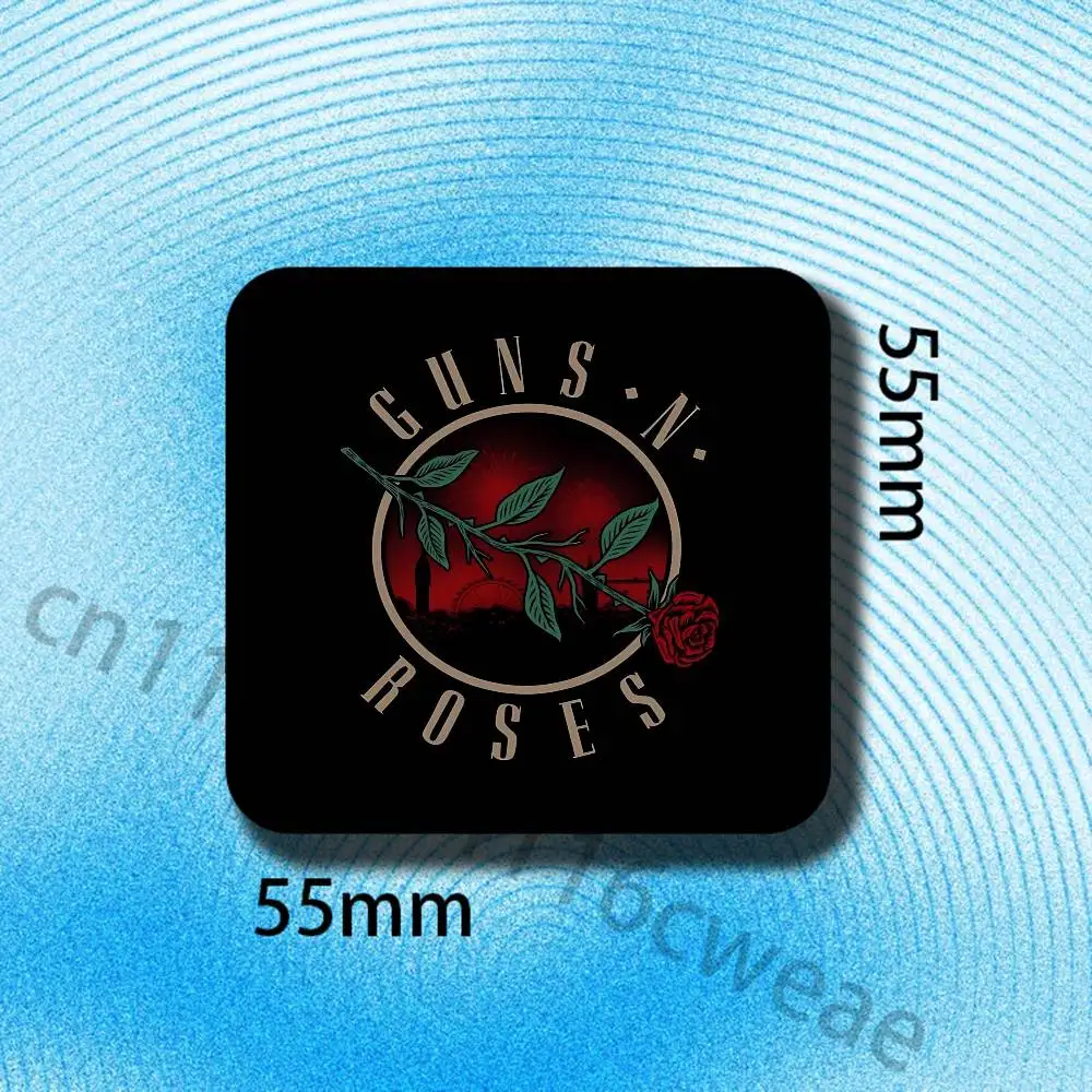 Band G-Guns N Roses Fridge Magnets Refrigerator Card Kitchen Metal Icebox Cabinet Magnetic Cards