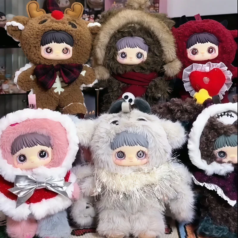 New Maymei Winter Weirdness Series Blind Box Cute Plush Anime Doll Mystery Box Bag Charm Desktop Ornaments Christmas Gift Toy - view 6