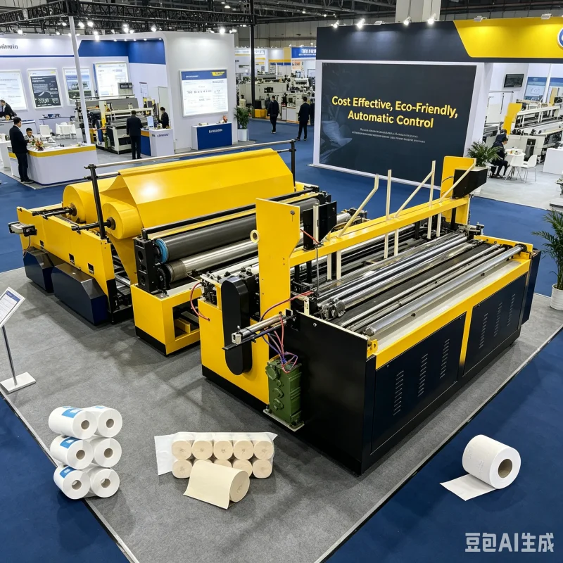 Full Automatic Toilet Paper Manufacturing Plant Cost with Advanced Tissue Paper Converting Machine for Paper Business