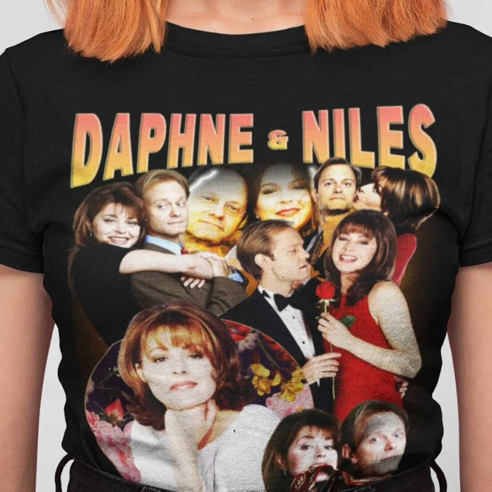 Daphne Moon and Niles Crane Frasier Fan T-Shirt