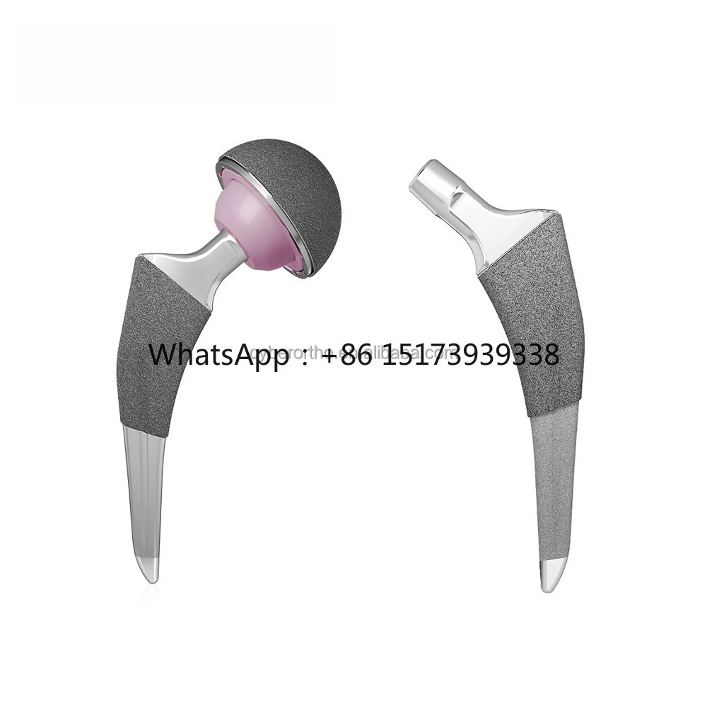 Minimally Invasive Cementless Hip Stem Prosthesis Coating Advanced Fixation