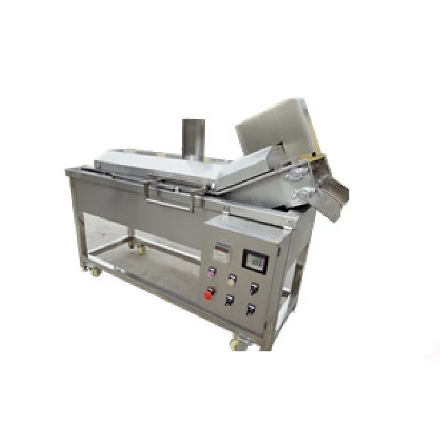 Industrial Equipment In Burger King French Fries Chicken Conveyor Belt Continuous Deep Fryer Machine