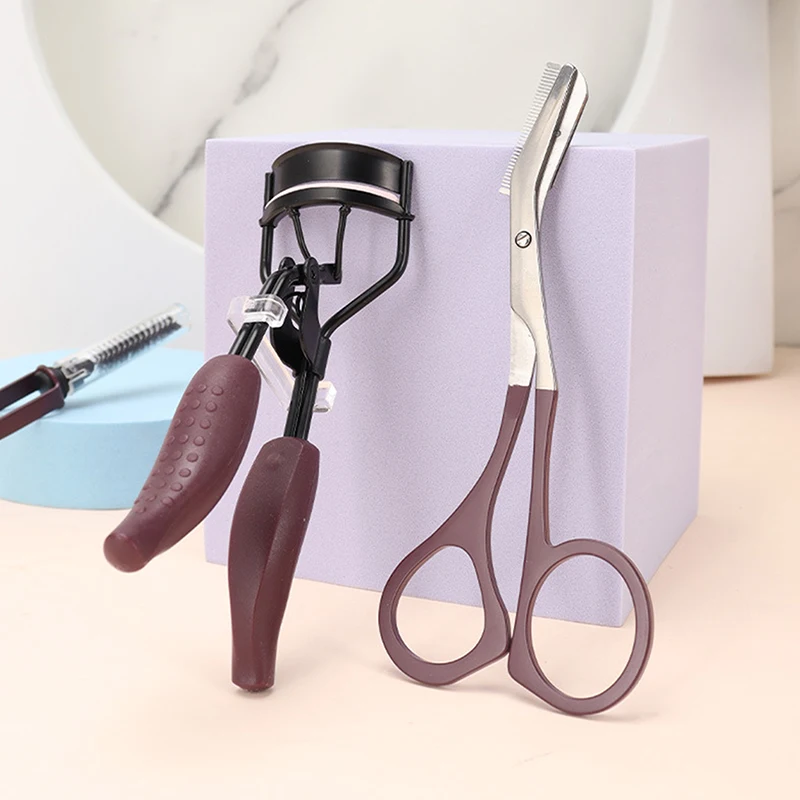 Eyelash Curler สําหรับผู้หญิง Professional Eyelashes Curling แหนบคลิปติดทนนานแต่งหน้าเครื่องมือความงามเหมาะกับรูปร่างตาทั้งหมด