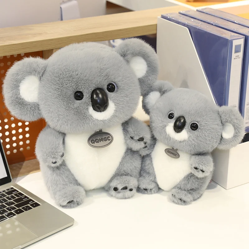 

High-Quality Stuffed Animal Koala Plush Toys Adventure Sitting Posture Koala Doll Soft Birthday Christmas Gift for Children