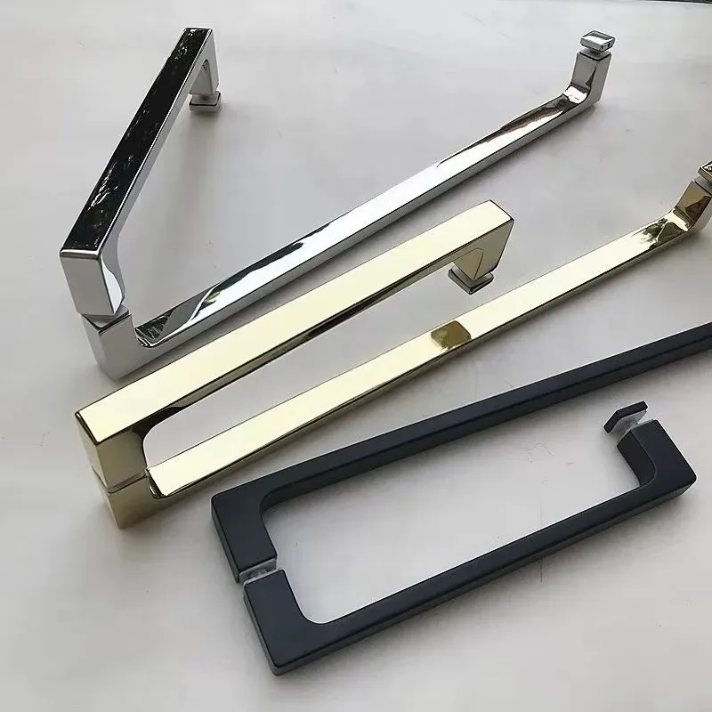 Solid Cast 304 Stainless Steel Pull Handle for Shower Glass Door