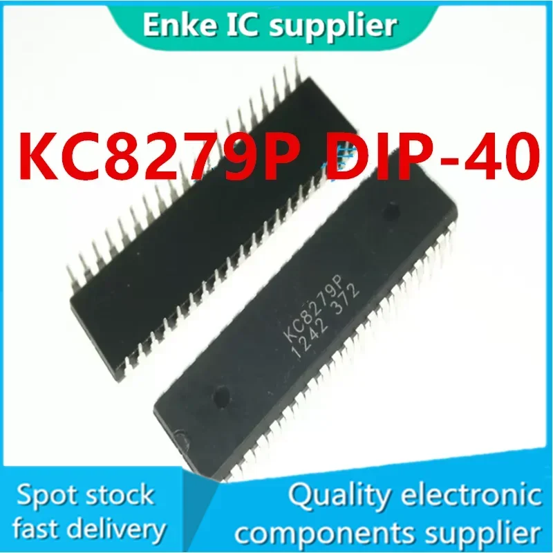 Free Shipping 10pcs/lots KC8279P NEW8279 TOP8279 JFC8279 KC89C72 JFC95101 8279 89C72 95101 DIP-40 IC