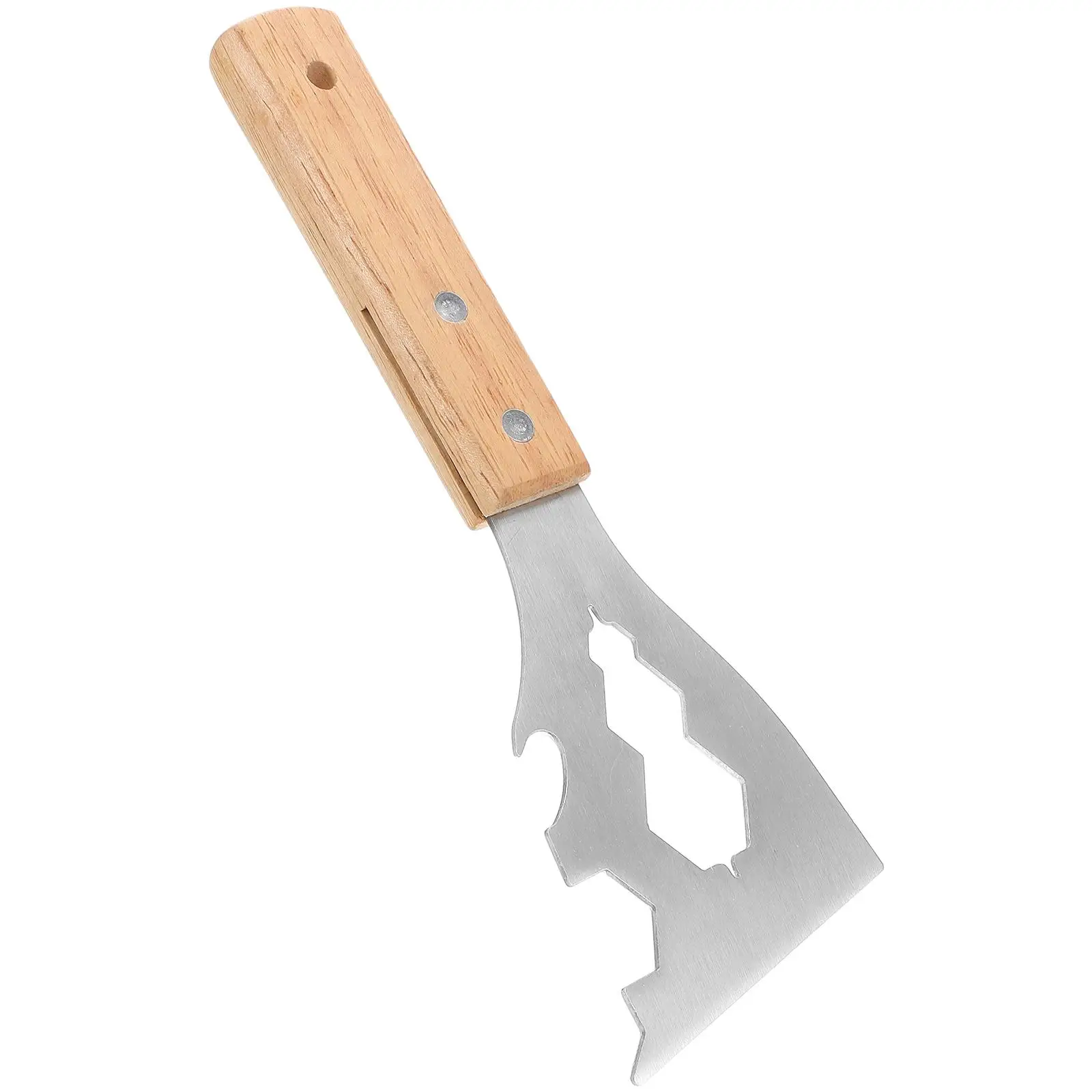 

Cleaning Scraper Tools Stainless Steel Paint Remover Wallpaper Floor Kitchen Metal Scraping Tool Versatile Household Use